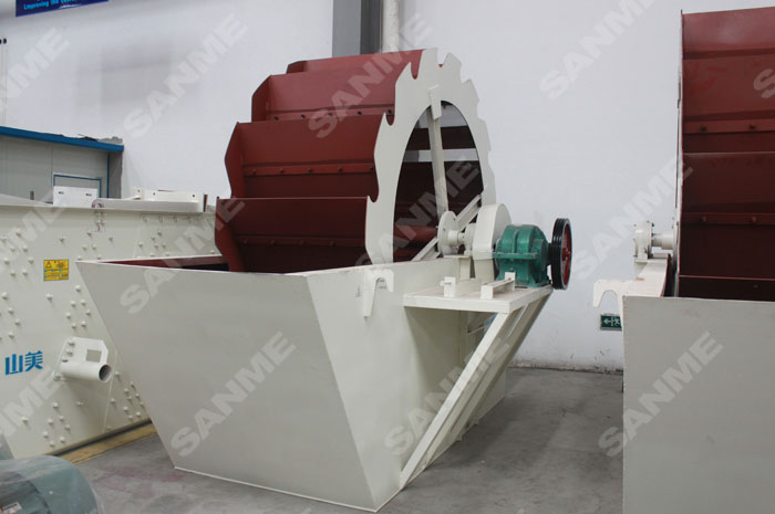 輪式洗砂機有什么優點？哪里可以定制輪斗洗砂機？