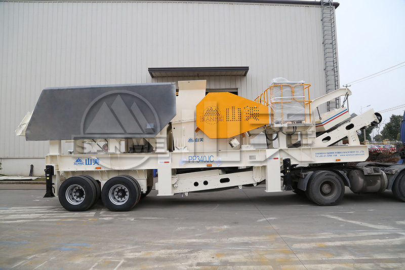 為什么說顎式移動破碎機(jī)，破碎大理石，碎料效果更好